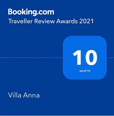 Certificato, attestato, insegna o altro documento esposto da Villa Anna
