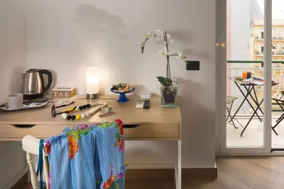 Set per la preparazione di tè e caffè presso Il Tempio di Athena - Cultura e Relax a Siracusa