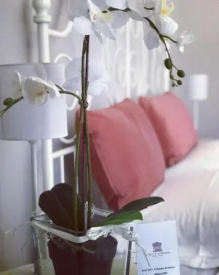 Letto o letti in una camera di Il Tempio di Athena - Cultura e Relax a Siracusa