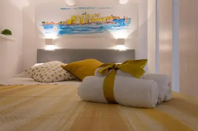 Letto o letti in una camera di Little House