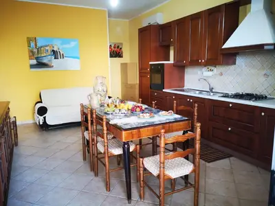 Cucina o angolo cottura di Villa Felice Marzamemi