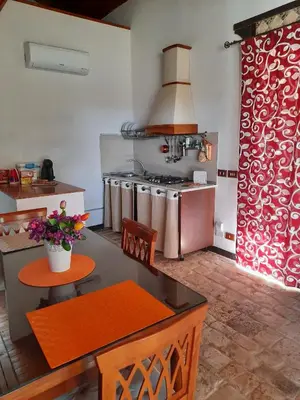 Cucina o angolo cottura di Casale Oasi