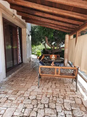 Patio o area all'aperto di Casale Oasi