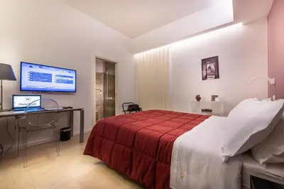 TV o dispositivi per l'intrattenimento presso Hotel Porta Reale