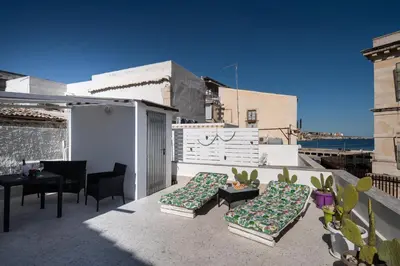 Balcone o terrazza di Ortigia Terrace Sea View