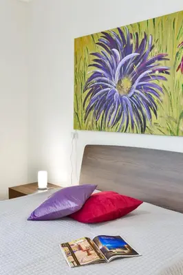 Letto o letti in una camera di Residenza Giusy