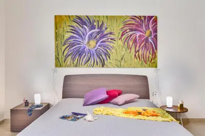 Letto o letti in una camera di Residenza Giusy