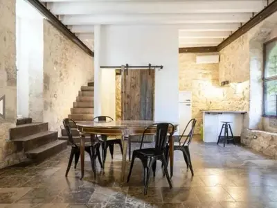 Area soggiorno di Charming Villa in Pozzallo with Private Pool