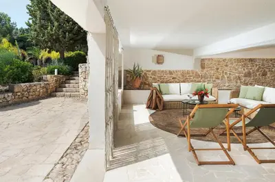 Area soggiorno di Villa Maddalena