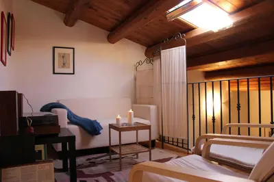 Letto o letti in una camera di Dimora dell'Asparago