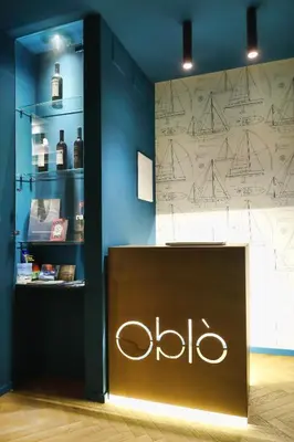 Certificato, attestato, insegna o altro documento esposto da Oblò Apartment