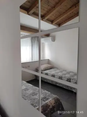 Letto o letti in una camera di Gentile holiday house