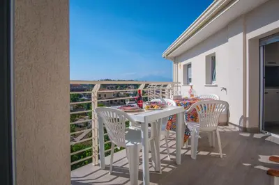 Balcone o terrazza di Acacia House - Few meters from the beach
