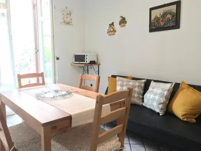 TV o dispositivi per l'intrattenimento presso Casa vacanze Borgo marinaro