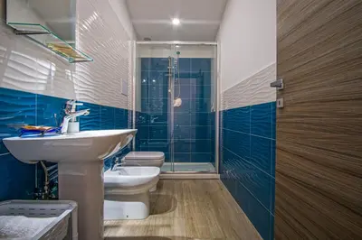 Bagno di The Beach Apartment - Panoramic View