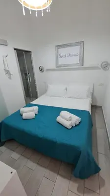 Letto o letti in una camera di Borgo28