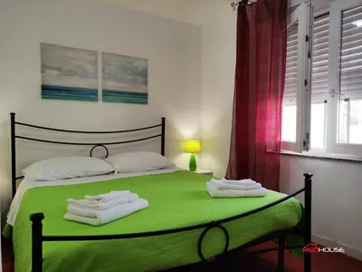Letto o letti in una camera di Red House