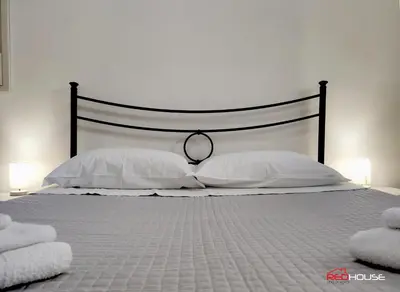 Letto o letti in una camera di Red House