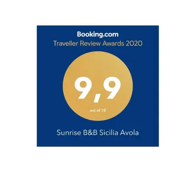 Certificato, attestato, insegna o altro documento esposto da Sunrise B&B Sicilia Avola