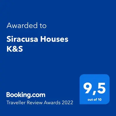 Certificato, attestato, insegna o altro documento esposto da Siracusa Houses K&S