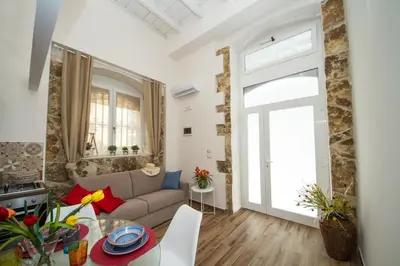 Area soggiorno di Siracusa Houses K&S