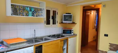 Cucina o angolo cottura di villa Fuga