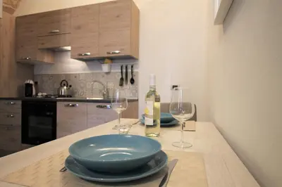 Cucina o angolo cottura di Casa Masciarrò