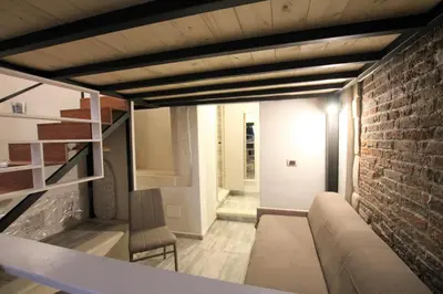 Area soggiorno di Casa Masciarrò