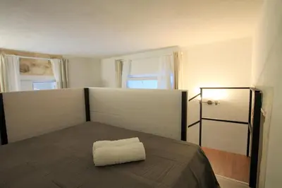 Letto o letti in una camera di Casa Masciarrò