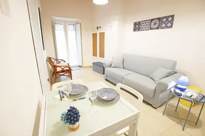 Area soggiorno di Dream Suite in Ortigia
