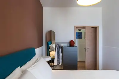Letto o letti in una camera di Brezza Marina