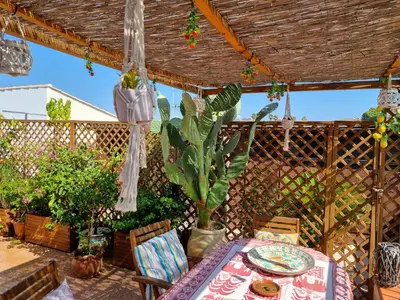Balcone o terrazza di La Dimora di Helios