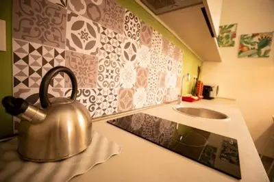 Cucina o angolo cottura di Hrdo House