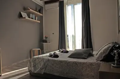 Letto o letti in una camera di Luxury Home Keops