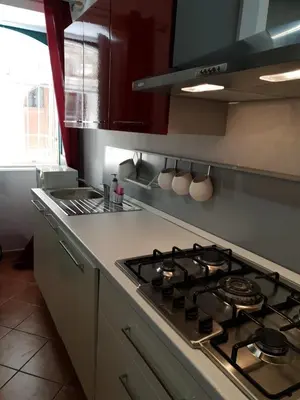 Cucina o angolo cottura di La Casa di Manu Ortigia