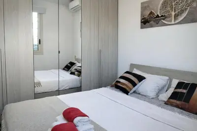 Letto o letti in una camera di Recanto Do Sol Apartment