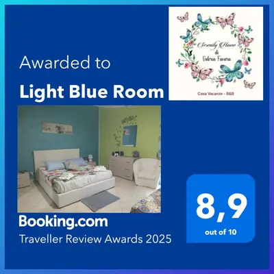 Planimetria di Light Blue Room