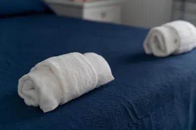 Letto o letti in una camera di Villa Mafalda Relax Apartment