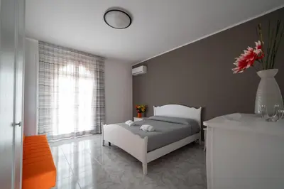 Letto o letti in una camera di Villa Mafalda Relax Apartment