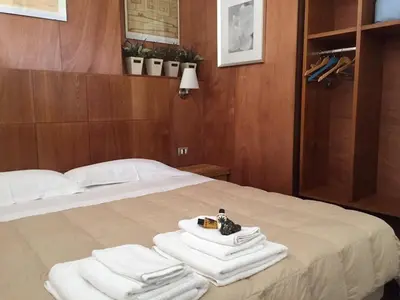 Letto o letti in una camera di Campo Reale country rooms