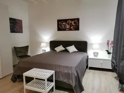 Letto o letti in una camera di Judaica d'Ortigia
