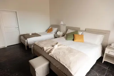 Letto o letti in una camera di Casamata