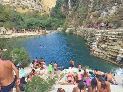 Paesaggio naturale nelle vicinanze della casa vacanze