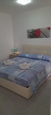 Letto o letti in una camera di Casa vacanza Gabry