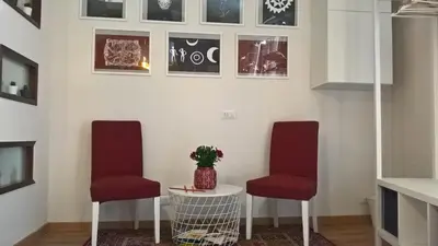 Area soggiorno di The Core - Prime Flat Catania Duomo