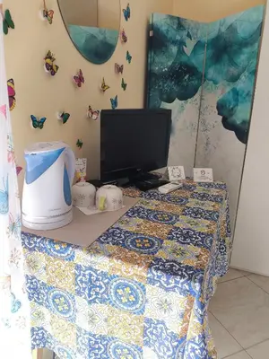 Letto o letti in una camera di Butterfly Room