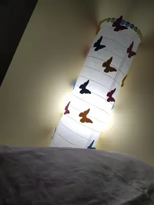 Letto o letti in una camera di Butterfly Room