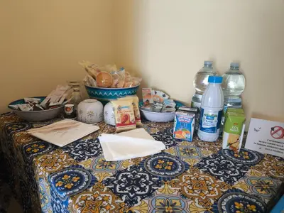Cibo presso il bed & breakfast o nelle vicinanze