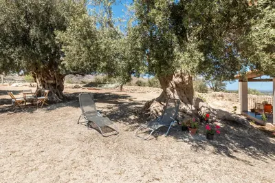 Paesaggio naturale nelle vicinanze della villa