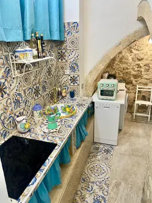 Cucina o angolo cottura di Ortigia Dreaming